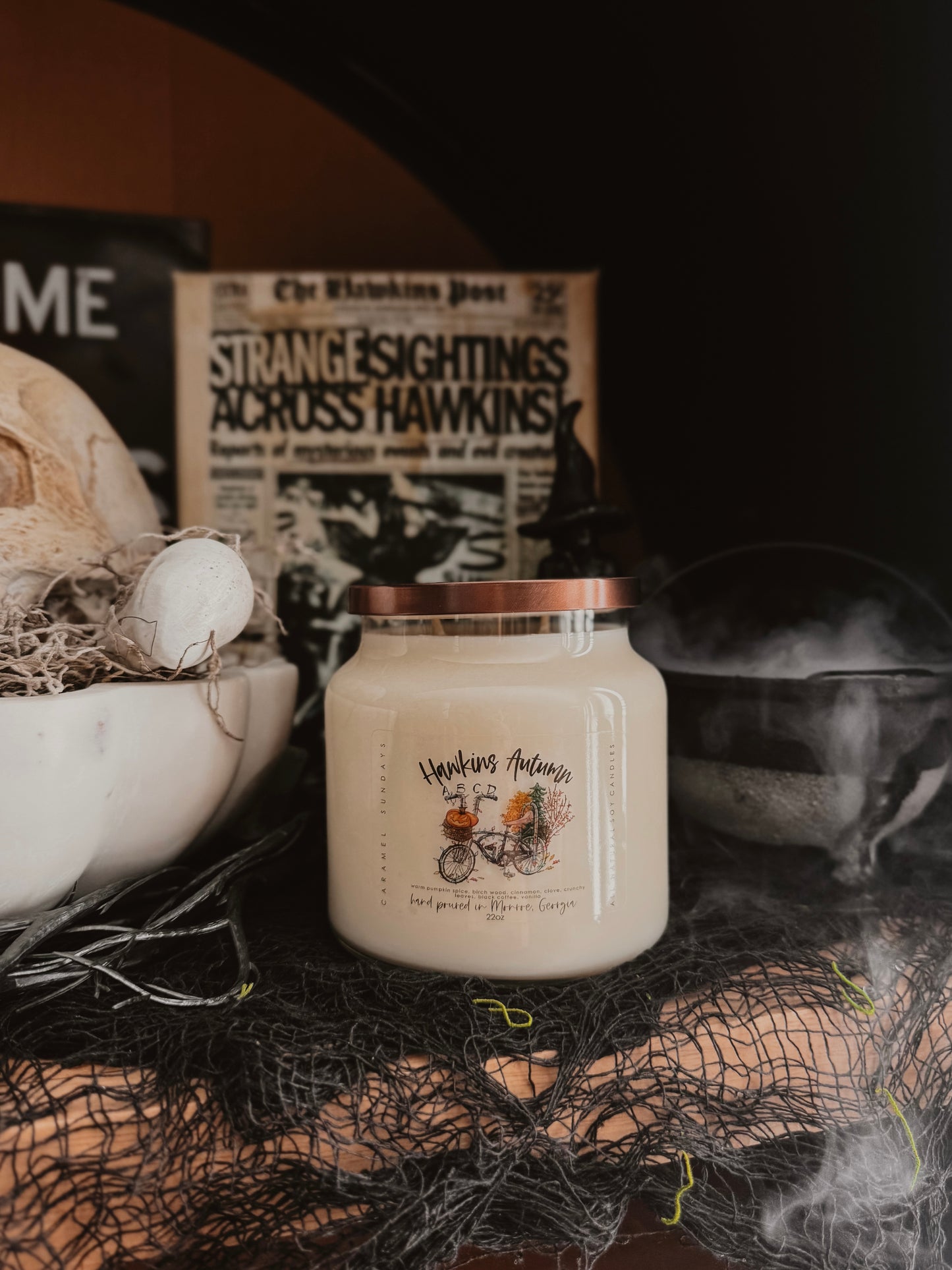 2 Wick Hawkins Autumn Soy Wax Candle