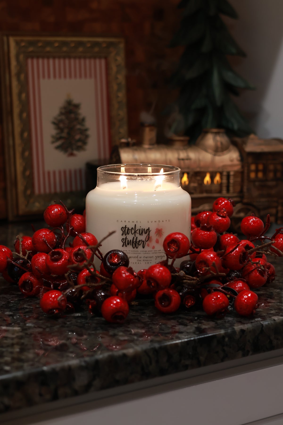 2 Wick Stocking Stuffer Soy Wax Candle