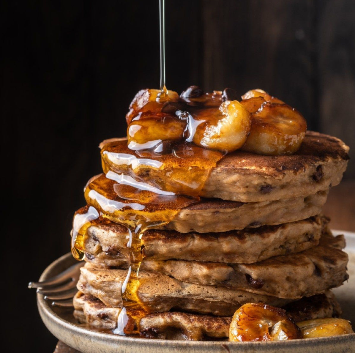 LARGE 4 Wick Banana Pecan Pancake Soy Candle