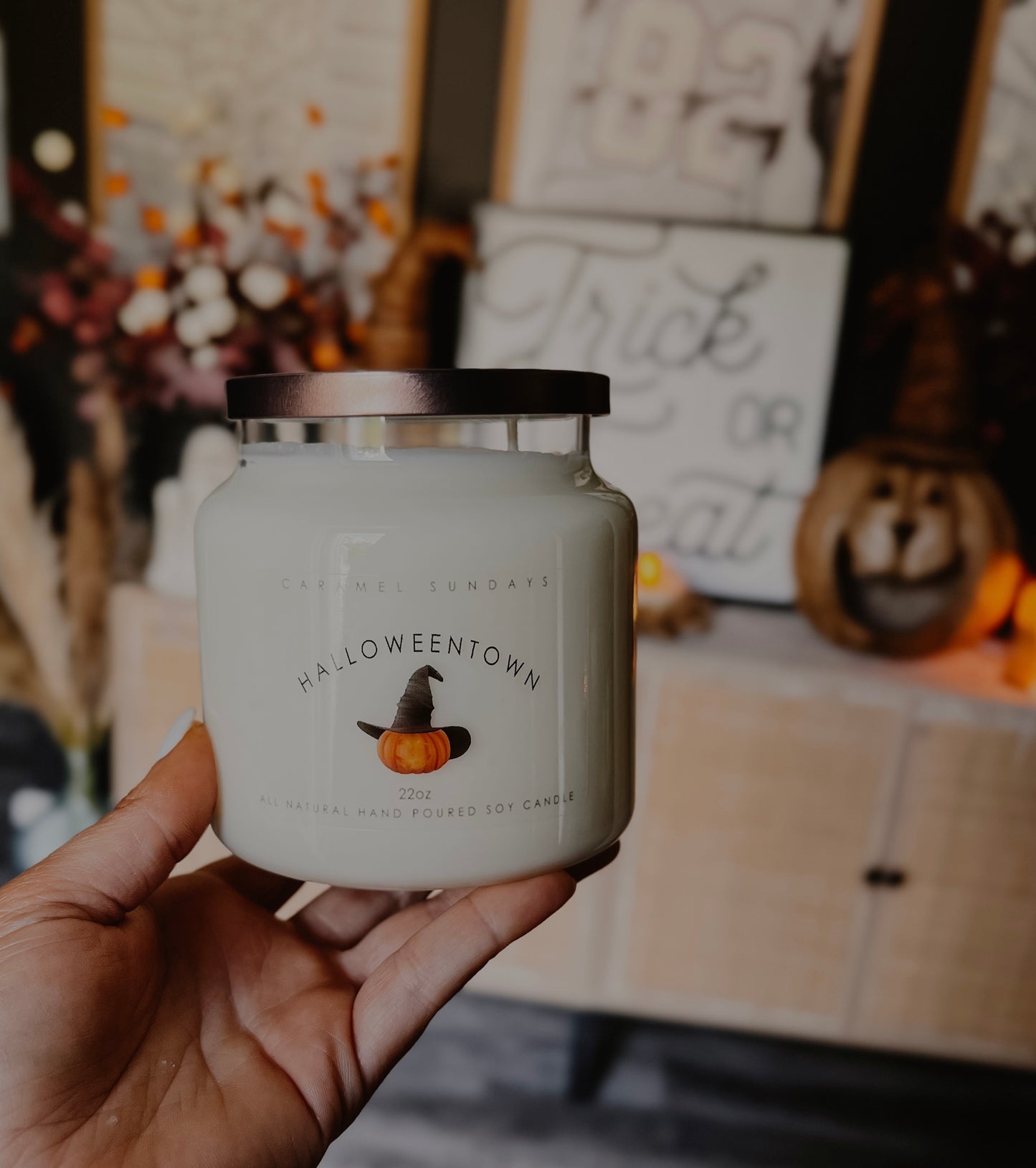 2 Wick Halloweentown Soy Wax Candle