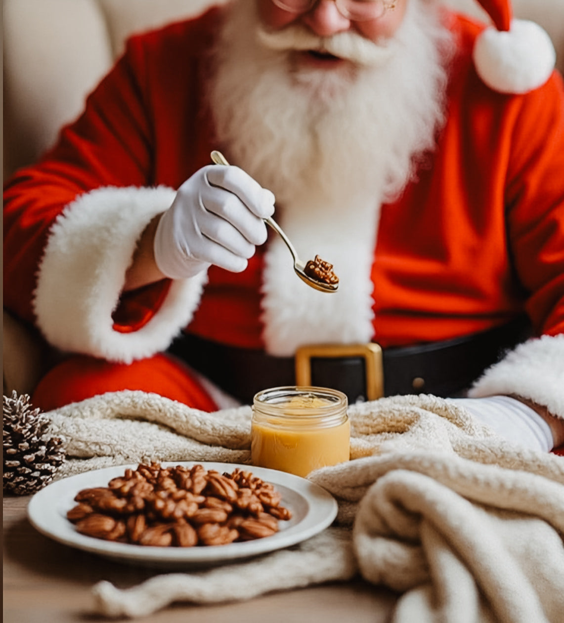 LARGE 4 Wick Salty Santa Soy Wax Candle