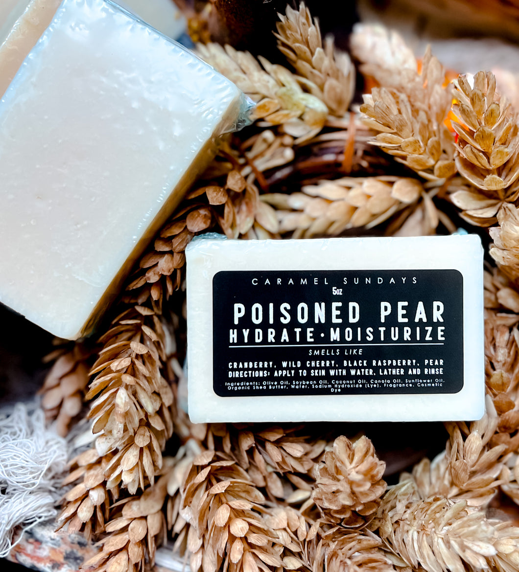 Poisoned Pear Cold Processed Bar Soap