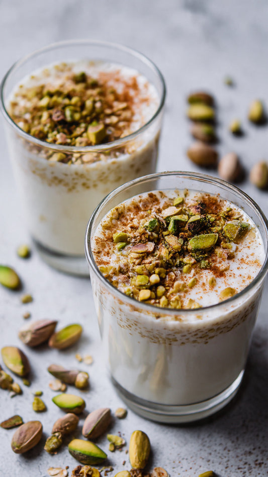 LARGE 40oz 4 Wick Oat milk + Pistachio Cake Soy Wax Candle