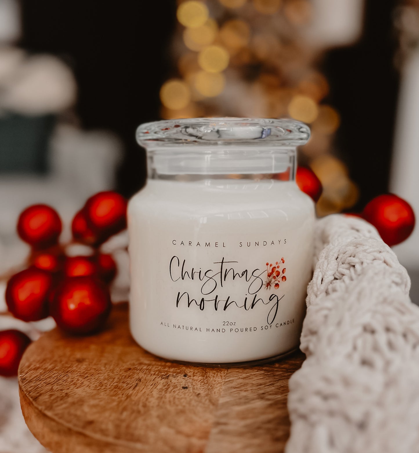 2 Wick Christmas Morning Soy Wax Candle