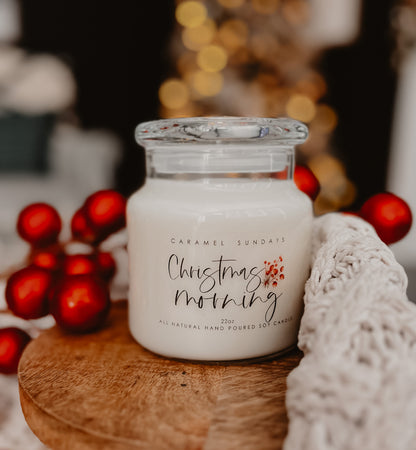 2 Wick Christmas Morning Soy Wax Candle