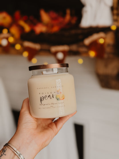 2 Wick Poison Pear Soy Wax Candle