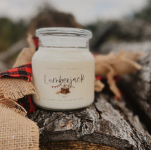 Load image into Gallery viewer, 22oz 2 Wick Lumberjack Soy Wax Candle
