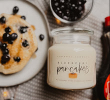 Load image into Gallery viewer, 2 Wick Blueberry Pancake Soy Wax Candle
