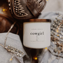 Load image into Gallery viewer, 2 Wick Cowgirl Soy Wax Candle
