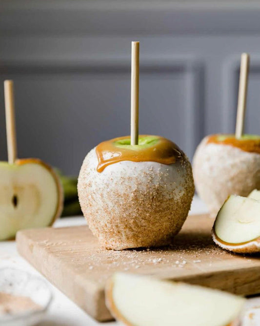 2 Wick Caramel Dipped Apple Soy Wax Candle