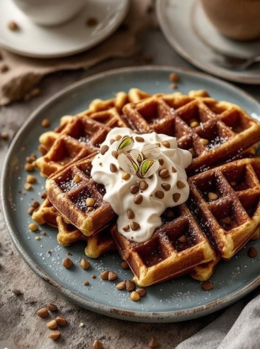 2 Wick Pistachio Buttercream Waffle Soy Wax Candle