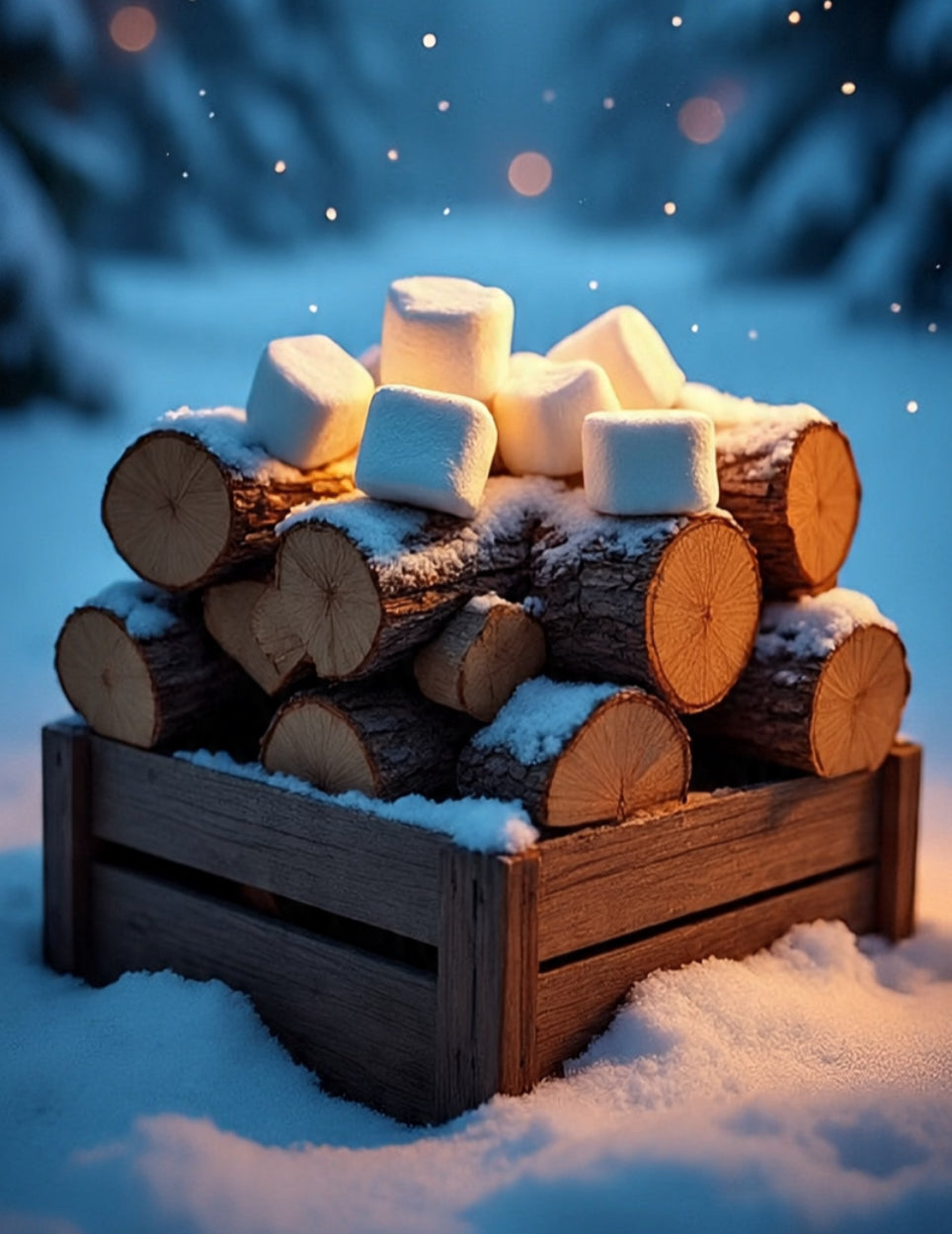 LARGE 40oz 4 Wick Mahogany Marshmallow Soy Wax Candle