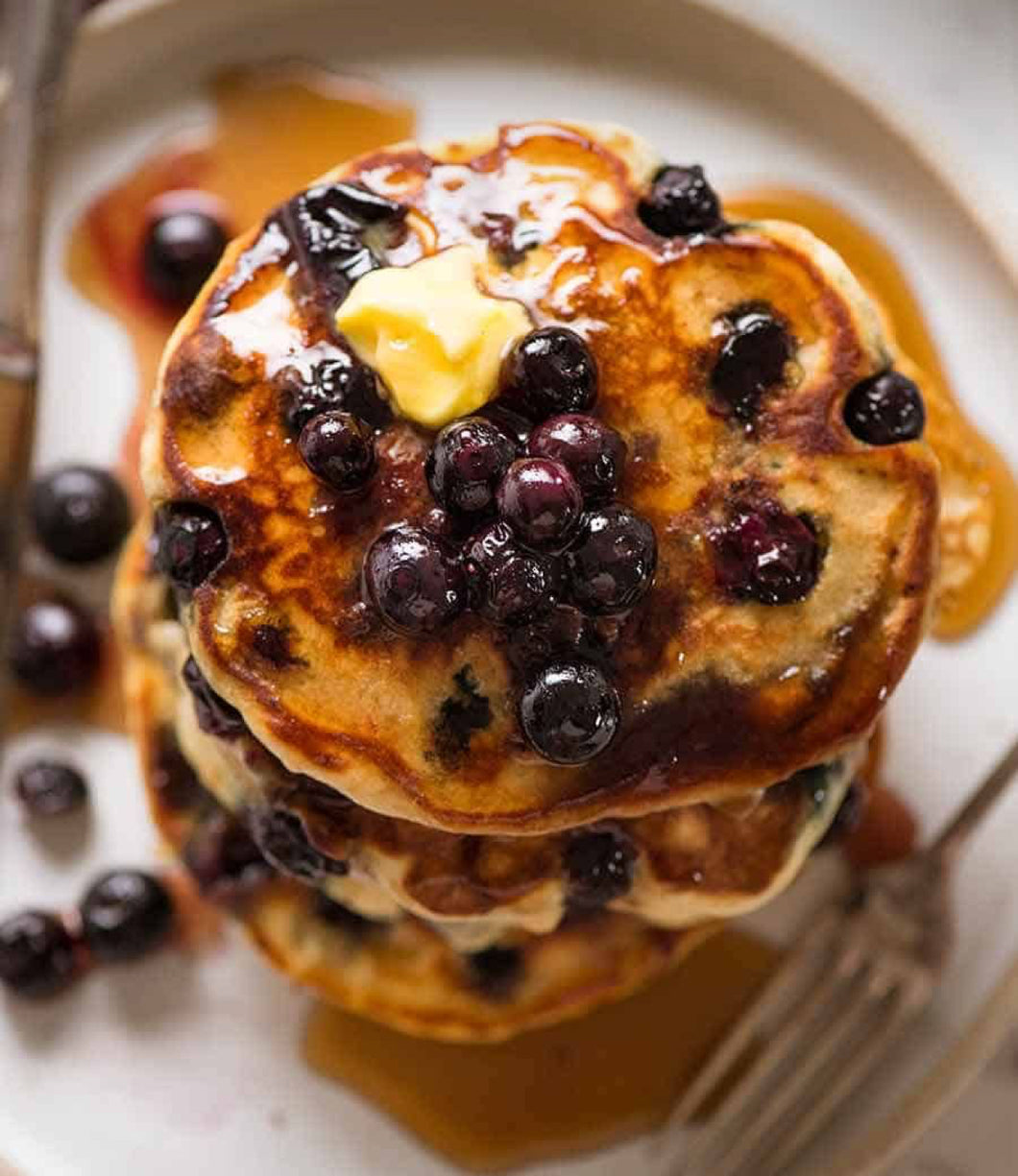 LARGE 40oz 4 Wick Blueberry Pancake Soy Wax Candle