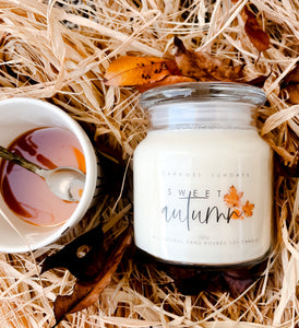 22oz 2 Wick Sweet Autumn Soy Wax Candle