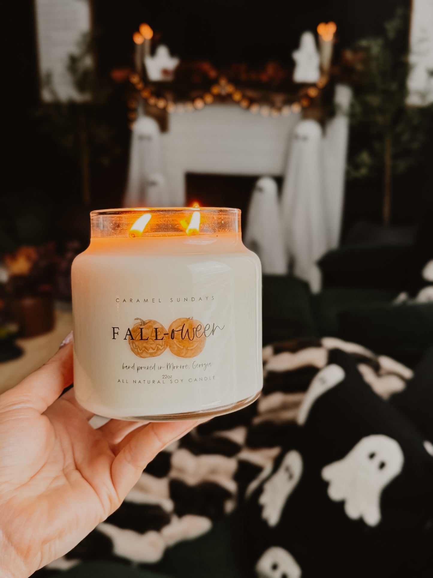 2 Wick FALL-oween Soy Wax Candle