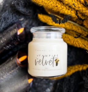 22oz 2 Wick Vampire Velvet Soy Wax Candle