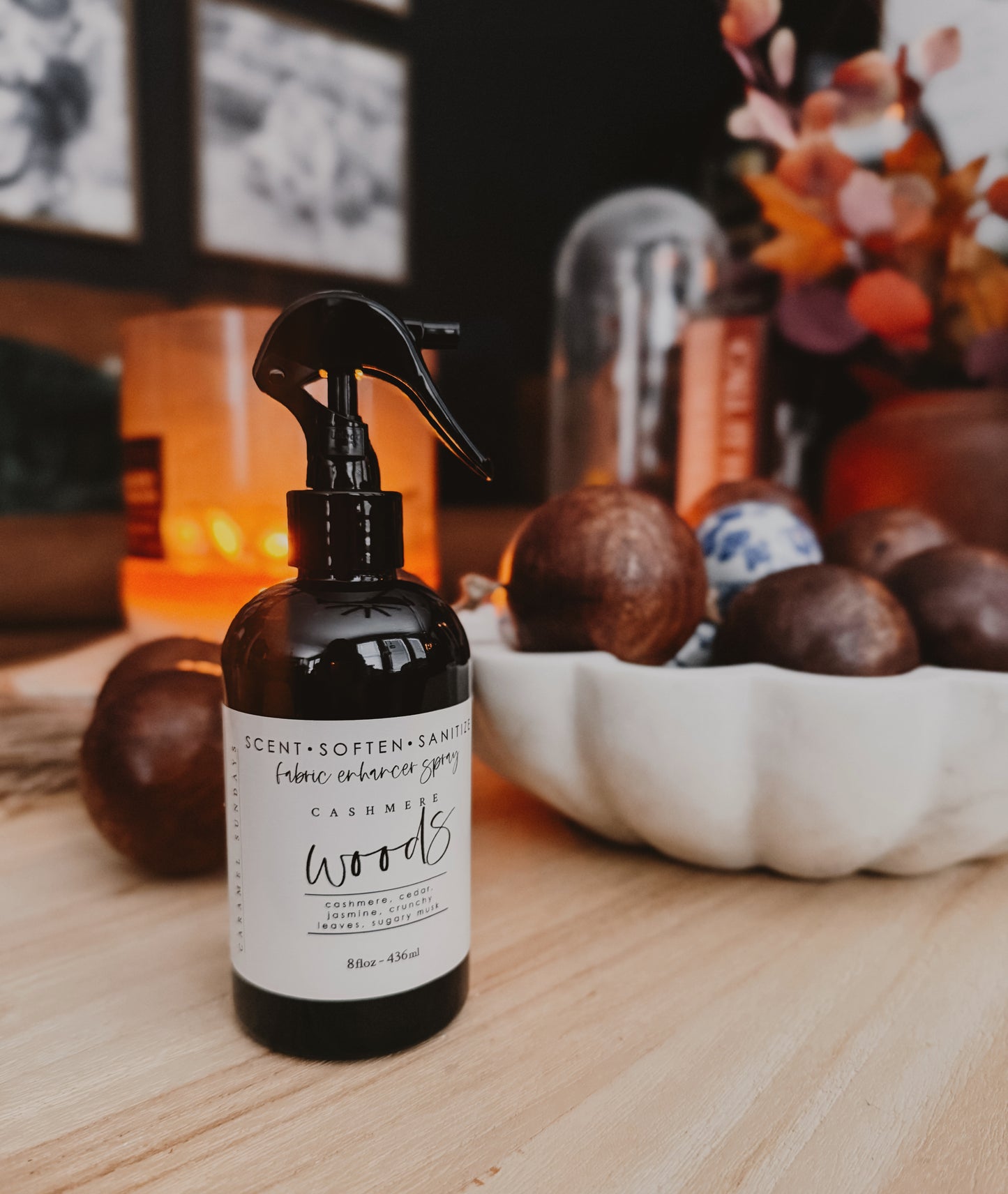 8oz Fabric Enhancer Spray - Scent, Soften, Sanitize