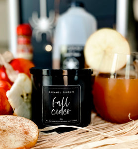 22oz 3 Wick Fall Cider Soy Wax Candle