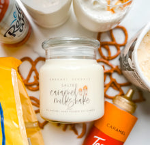 Load image into Gallery viewer, 22oz 2 Wick Salted Caramel Milkshake Soy Wax Candle
