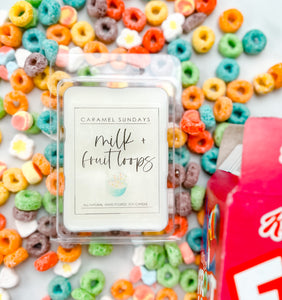 Milk + Fruit Loops Soy Candle Wax Melt